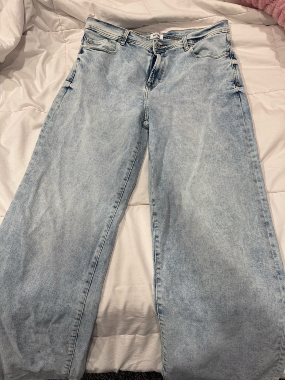Kensie Light Blue Wide Leg Jeans